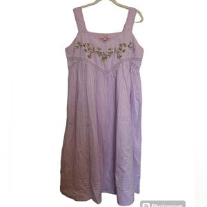 April Cornell Cotton Embroidered Midi Dress